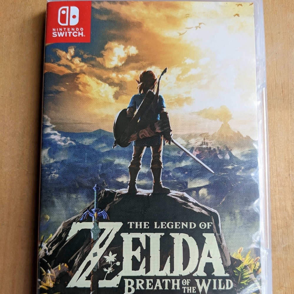 Nintendo Switch Game: The Legend Of Zelda Breath Of The Wild